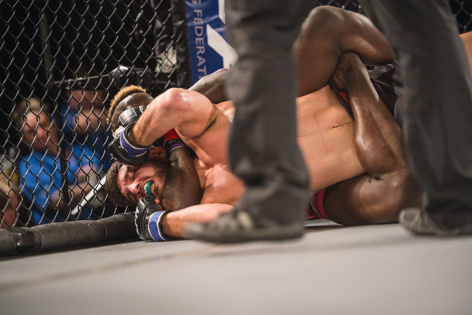 Rear-naked choke from the back